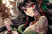 メキシコ人「世界各国の悪役女性アニメキャラをAIで作ろうぜ」