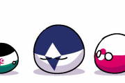 【世界】灰色のデータ【ポーランドボール】
