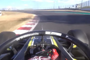 スーパーフォーミュラ第5戦決勝レース　松下信治選手が130Rでクラッシュした際の車載映像
