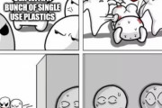 外国人「日本のプラスチックの無駄遣いは想像より酷いことを漫画にしてみた」