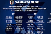 中国の反応「恐ろしい」日韓戦に臨む日本代表メンバー発表！中国から羨望の声