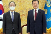 【韓国の反応】日本大使に接見した文氏「隣人である日韓両国、関係の早期修復を」