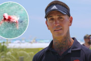 【海外】「オフのライフガードが切迫した海流で2人の水泳客を救助！その瞬間とは？」