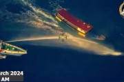 【海外の反応】封鎖を突破しようとするフィリピンの補給船が中国海警局による高出力放水砲で襲撃される　海外の反応「沈めるか拿捕する必要がある、報復しない限り中国は続ける」