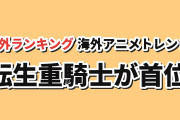 【海外トレンド】転生重騎士が首位、氷の城壁 第2期が続く【AniList TOP5】