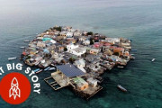 「こういうどうぶつの森作ってる人いそう」世界一人口密度の高いコロンビアの島 海外の反応