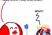 【イギリス】母の日の罪【ポーランドボール】