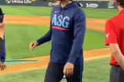 【オールスター】大谷翔平がスタジアムに登場、ファンの期待はもちろんホームラン！