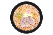 日本の「背脂100%ラーメン」が狂ってる！透明な器で逆に狂気が噴出してしまう結果に！【台湾人の反応】