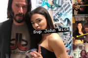 キアヌ・リーブスに新たなる法則が！？女性と一緒に写真を撮るときにあえて手を浮かせていたことが判明