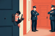 【絶対ダメ】「警察だ、開けろ！」に対する最悪の返答がヤバすぎる｜海外の反応