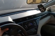 トヨタ・カムリ 時速200キロからの直ドリ車内映像