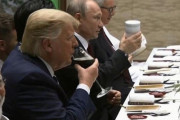 先日のG20会議で、プーチン大統領が持参していた自前スペシャルカップが海外掲示板で話題に