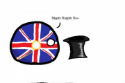 【イギリス】イギリスの日【ポーランドボール】