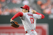 【海外の反応】大谷翔平が6回2失点10Kも降板直後に6勝目消える【MLB】