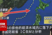 北朝鮮、日本海に向けミサイルを発射[海外の反応]