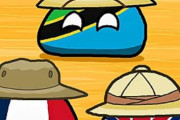 【タンザニア】サファリに行くよ【ポーランドボール】