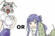 外国人「お前らこの2種類の昆虫女子だったらどっちを選ぶ？」