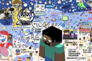 世界中からGoogle Mapにドット絵を描けるサイトが大人気！秀逸な作品まとめ【Wplace】