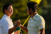 【海外】「日本を象徴する見事な振る舞いだ！」松山英樹選手を支えたキャディーの行動を海外絶賛！