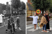 イギリス人「40年前の写真を同じ場所＆人物で再現する企画をやってみた！」