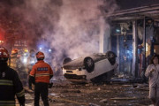 【韓国でテロ?】車が宙に舞う衝撃…清州で爆発事故、韓国で“原因より政治論争”に発展