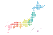日本国内で「人が住んでるところ」を光らせてみた結果！【タイ人の反応】