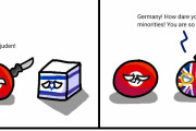 【イギリス】偽善【ポーランドボール】