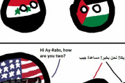 【アメリカ】知らない言語【ポーランドボール】