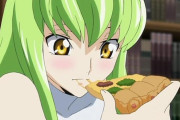 海外の格式高いイタリア料理店に『コードギアス』C.C.が飾られてるんだがｗｗｗｗｗｗｗ