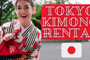 美人外国人が着物を着てみた！外国人もやっぱり着物が好きなんだね