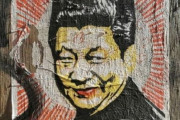 旭日旗を背景にコウモリ習近平を描いたコロナ風刺画、スウェーデンで人種差別議論＝韓国の反応
