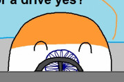 【インド】インドがドライブするよ【ポーランドボール】
