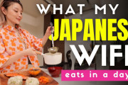 日本で暮らす外国人Youtuberが日本人の奥さんが作る1日の食事を紹介！！