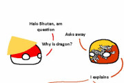 【インドネシア】ドラゴン【ポーランドボール】