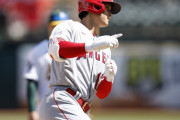 大谷翔平、衝撃の2試合連発！ 打球速度177.5キロ飛距離131メートルの特大弾！←「アート」（海外の反応）