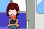 電車内で女性の隣りに座ったら、女性が場所を移動すると男は悲しいよな？　【海外の反応】