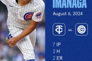 海外の反応     「エース」今永昇太、10奪三振でツインズを圧倒！9勝目