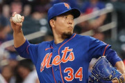 【海外の反応】千賀滉大が雨のマウンドで足を滑らし・・・【MLB】