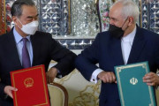 海外「イランと中国が25年間協力協定を結んだようだ」