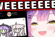 常闇トワと獅白ぼたんを描いたファンメイドのアニメがカワイイ！！【ホロライブ】