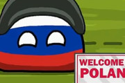 【ロシア-ポーランド】国境ゲーム【ポーランドボール】