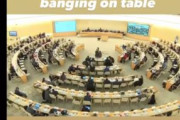 海外「机を叩いて強制収容所に関するスピーチを妨害する中国の国連代表を見てみよう」