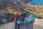 【悲報】韓国人「韓国でモノレールの墜落事故！」モノレールが脱線し、5メートル下の地面に墜落してしまう‥乗客8人が負傷　韓国の反応
