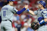 韓国人「佐々木の163kmスプリットに全米が注目！」米メディア「勝利＝大谷、セーブ＝佐々木」「新時代のダブルエース」と報道！