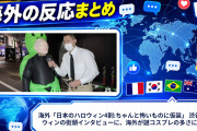 海外「日本のハロウィン4割:ちゃんと怖いものに仮装」 渋谷ハロウィンの街頭インタビューに、海外が謎コスプレの多さに爆笑