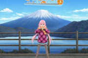【ゆるキャン△ SEASON３】なでしこの富士山ポーズ！富士山の日を記念して特別ビジュアル公開【海外の反応】