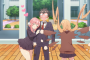 【100カノ】第1話 君のことが大大大大大好きな2人の彼女（あと98人）【海外の反応】