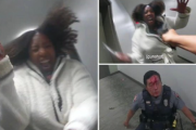 米：巨体の黒人女性が警察官にナイフで切りかかる…ボディカメラの映像が公開され「FPSゲームの迫力」と話題に[海外の反応]