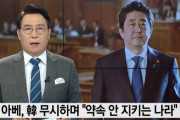 韓国人「安倍が韓国を侮辱！」安倍首相「韓国は約束を守らない国」韓国無視の姿勢を続けていた安倍首相が再び韓国を貶す　韓国の反応